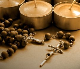 Candles and Rosary